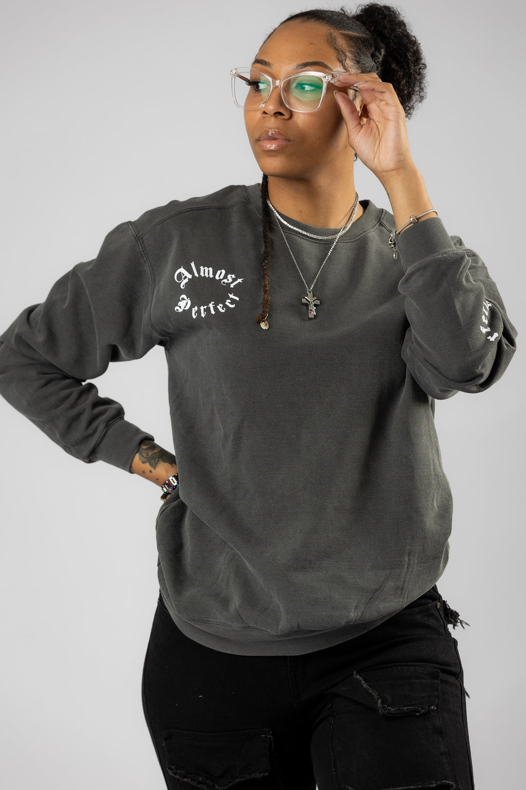 Almost perfect (Wabi-Sabi) imperfect Crewneck