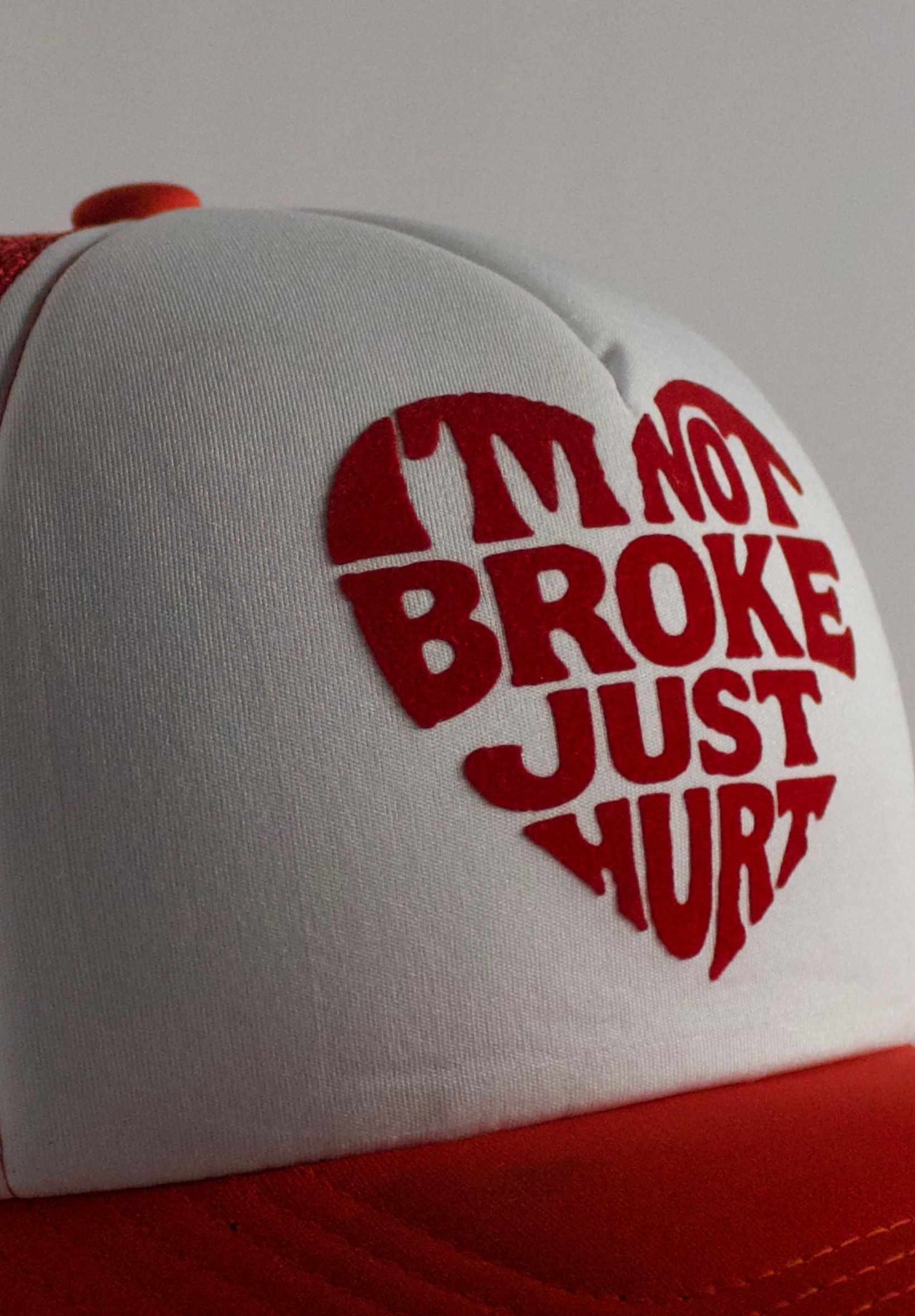 Hurt ❤️ Trucker (Red/white)