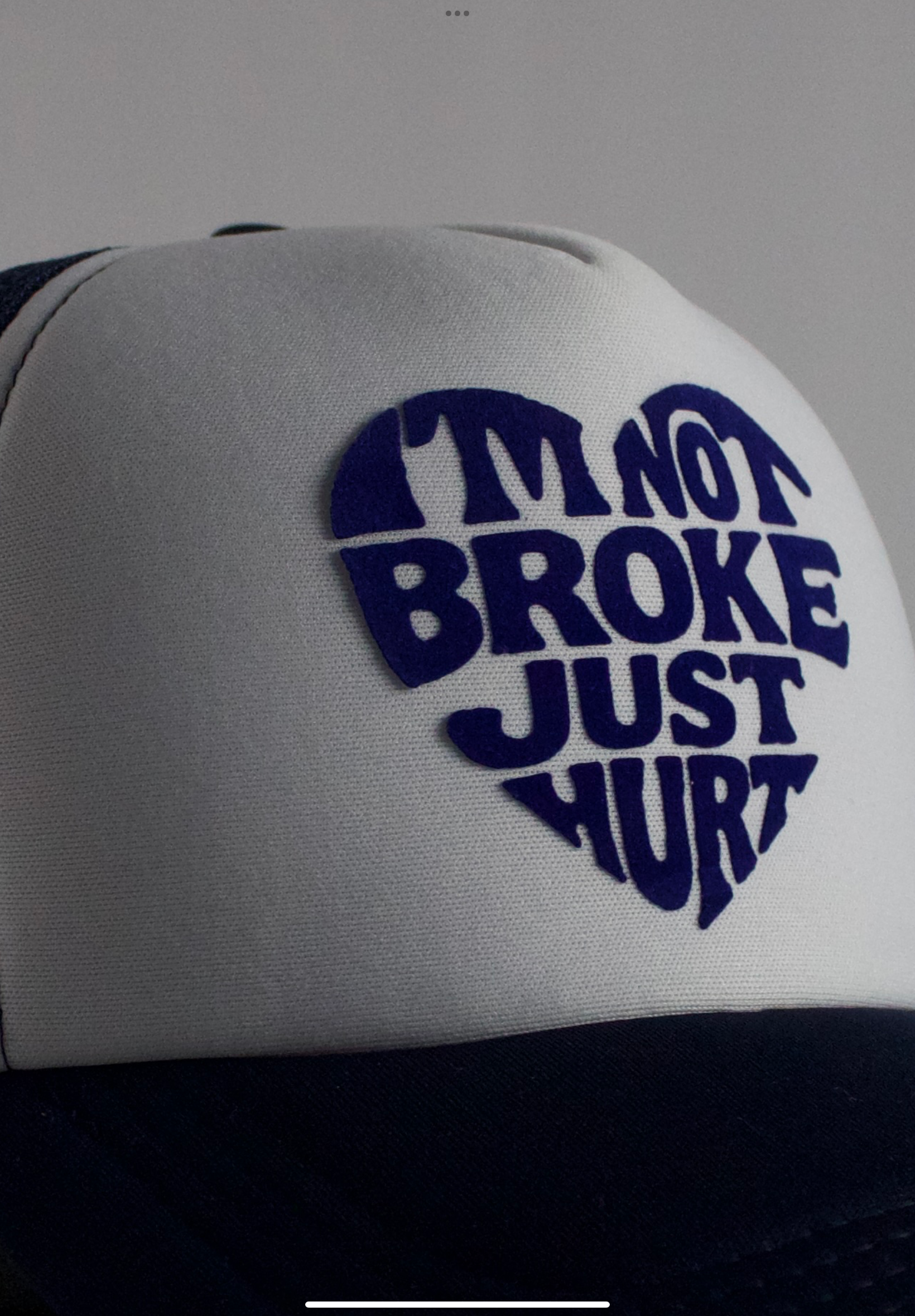 Hurt 💙 Trucker ( Navy/White )