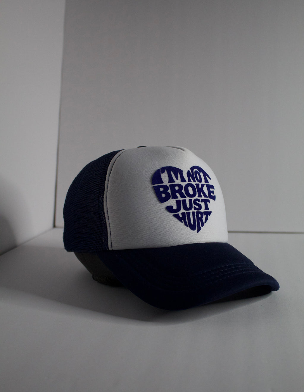 Hurt 💙 Trucker ( Navy/White )