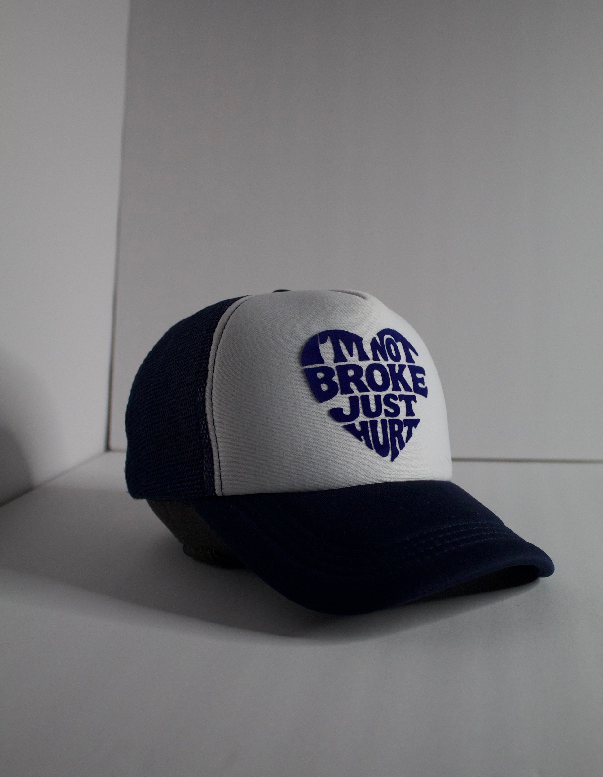 Hurt 💙 Trucker ( Navy/White )