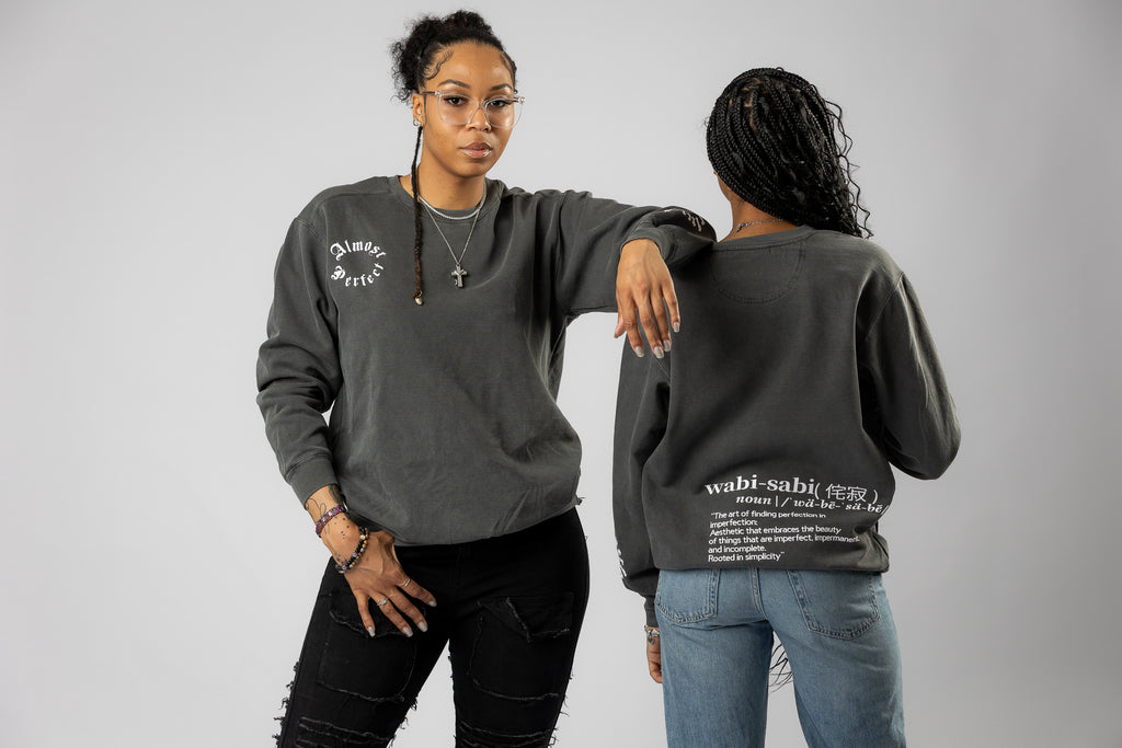 Almost perfect (Wabi-Sabi) imperfect Crewneck
