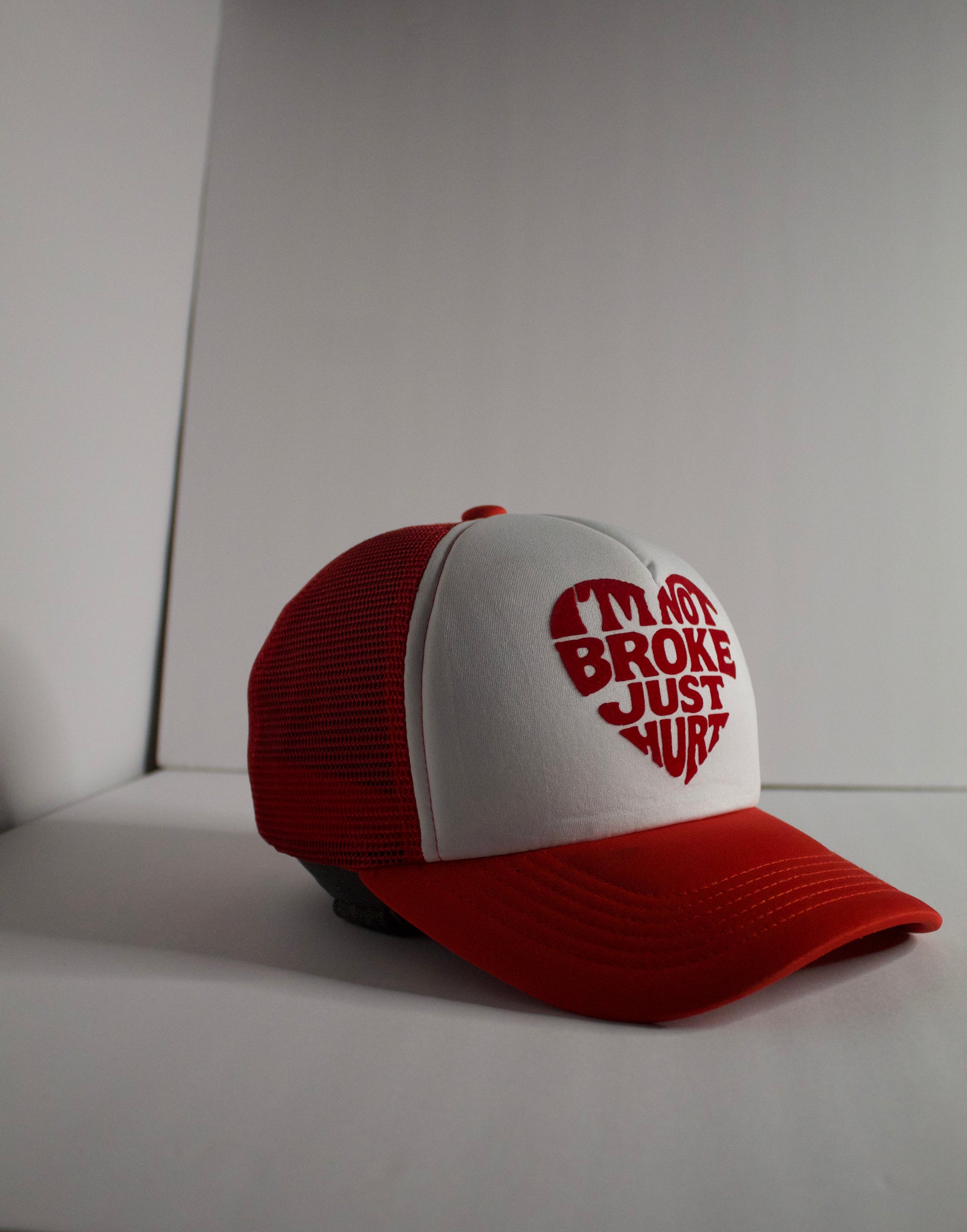 Hurt ❤️ Trucker (Red/white)