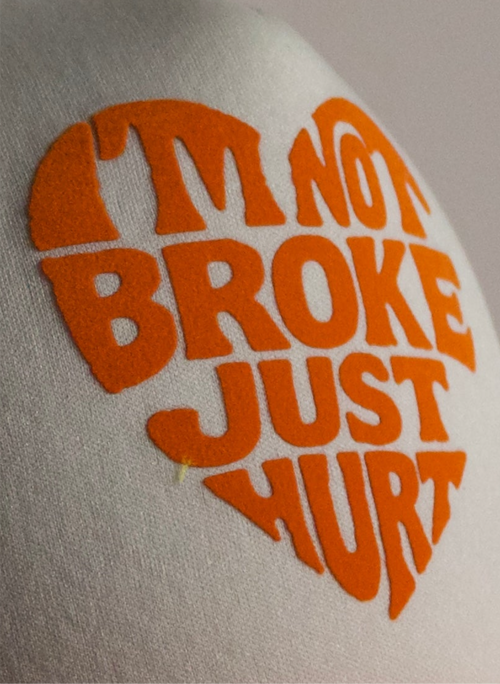 Hurt 🧡 Trucker ( Neon Orange/white )