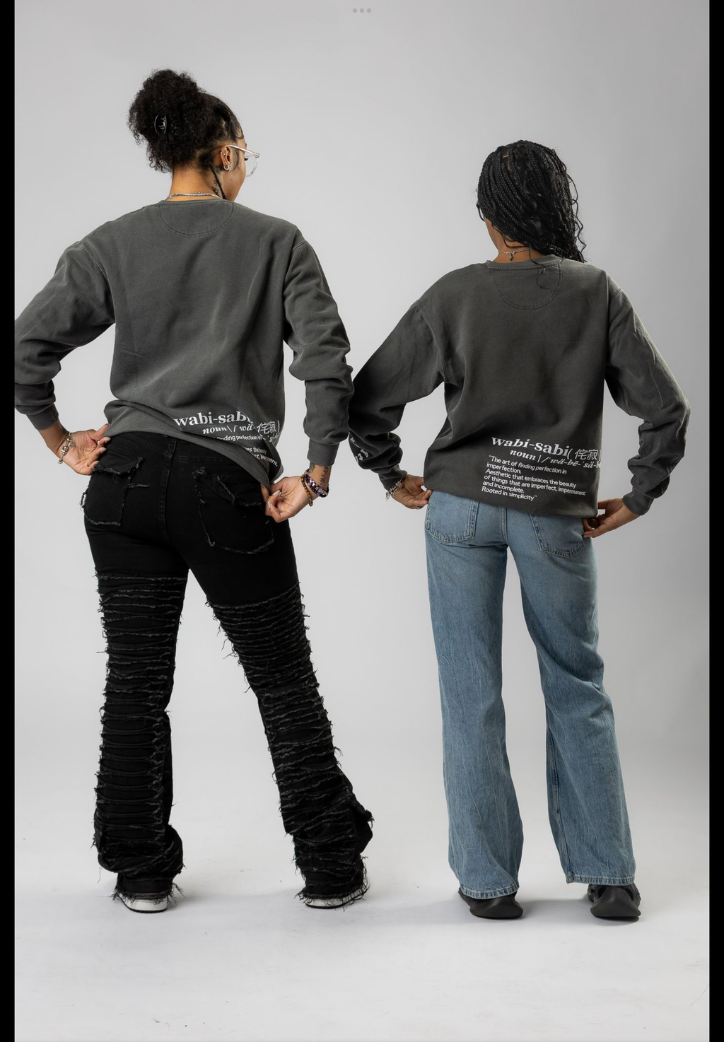 Almost perfect (Wabi-Sabi) imperfect Crewneck