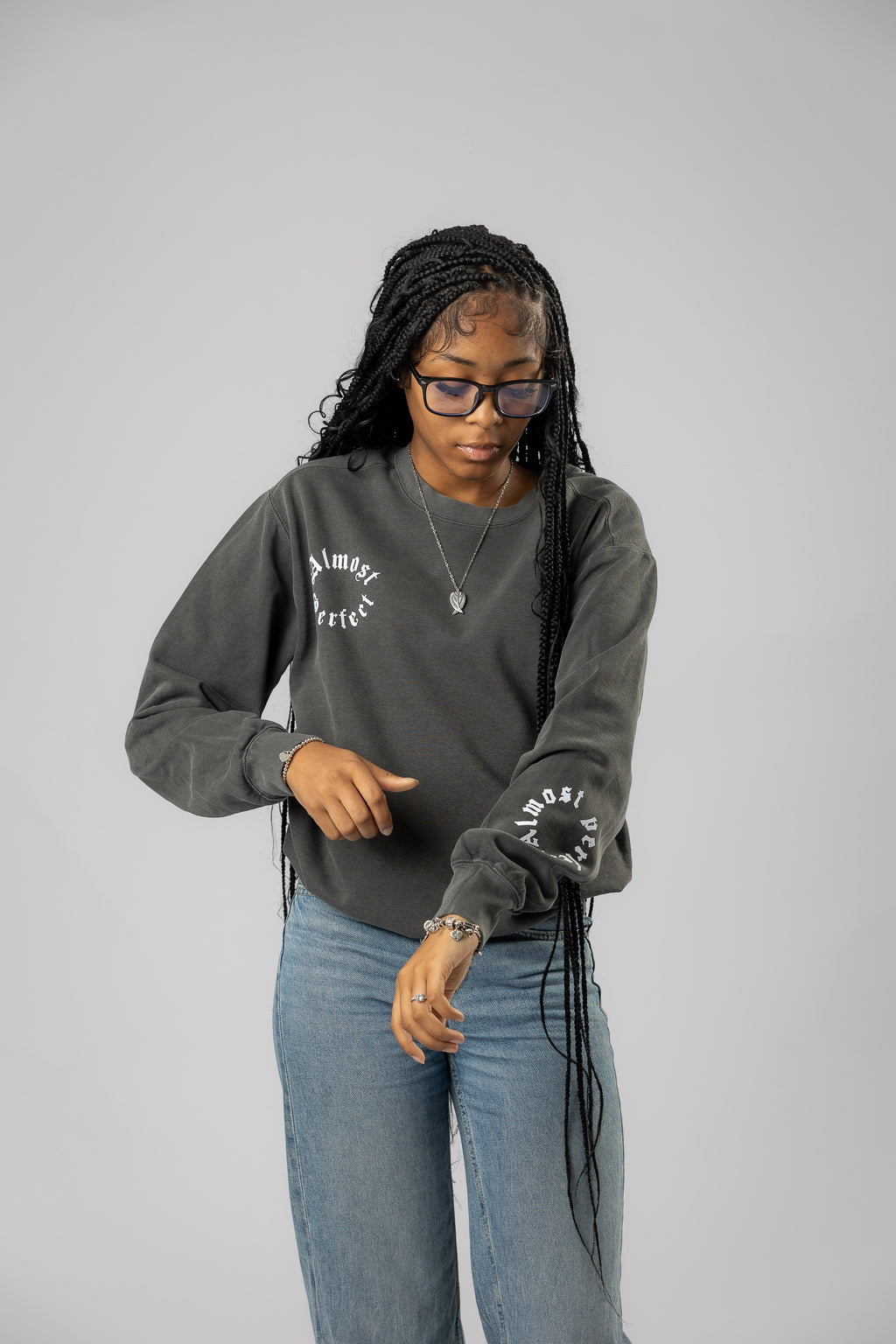 Almost perfect (Wabi-Sabi) imperfect Crewneck
